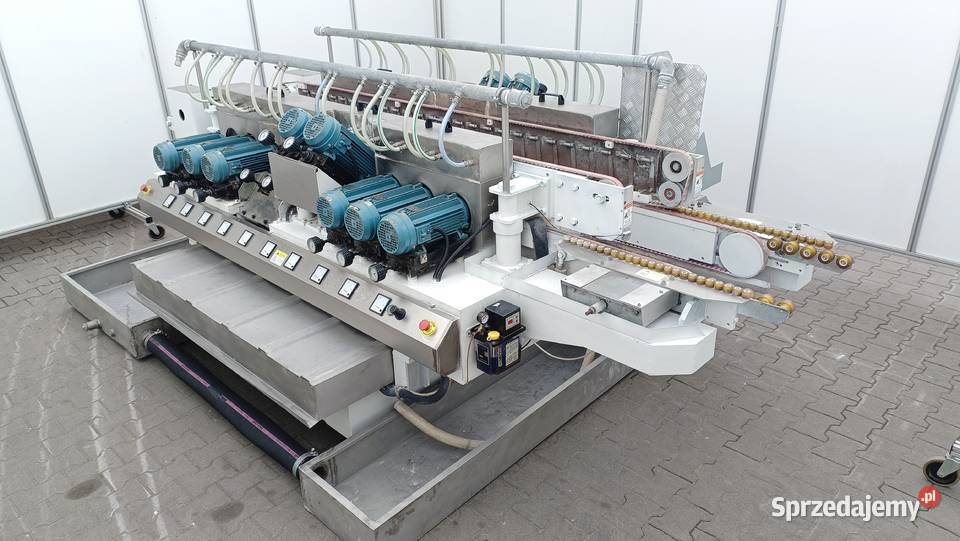 Szlifierka do szkła krawędziarka dwustronna 20 Produkcja Gizałki