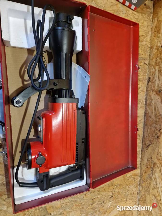 Młot wyburzeniowy o dużej moc 3200W 45J HEX wielkopolskie Głogowa