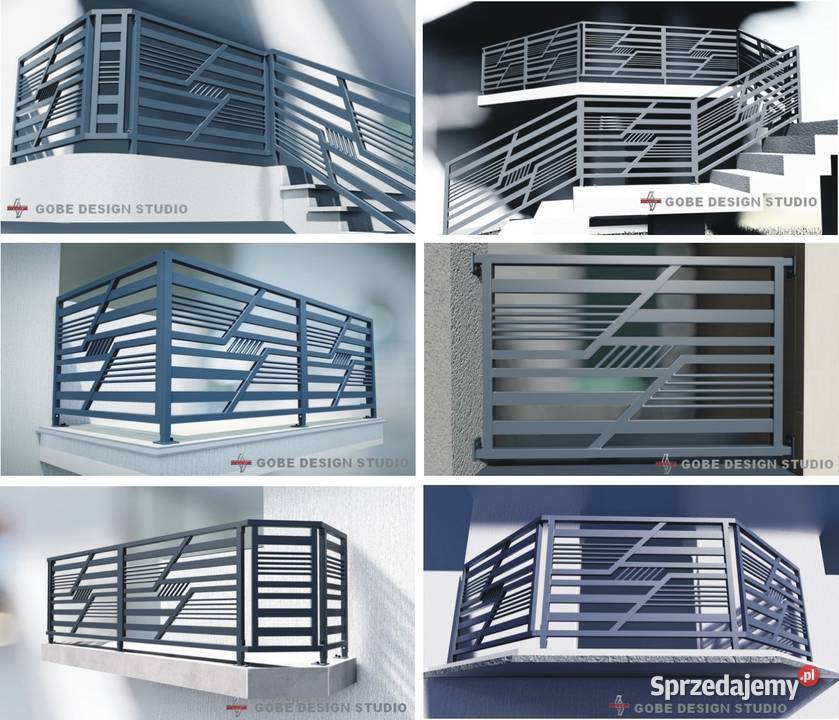 Balustrady balkonowe na balkon taras schody okno Nieborowice