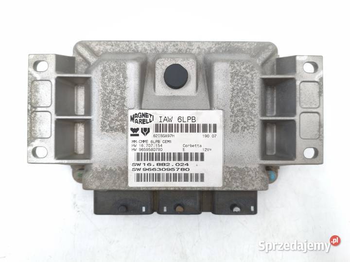 Sterownik Silnika Peugeot 407 20 16v 9663095780 Wyszków
