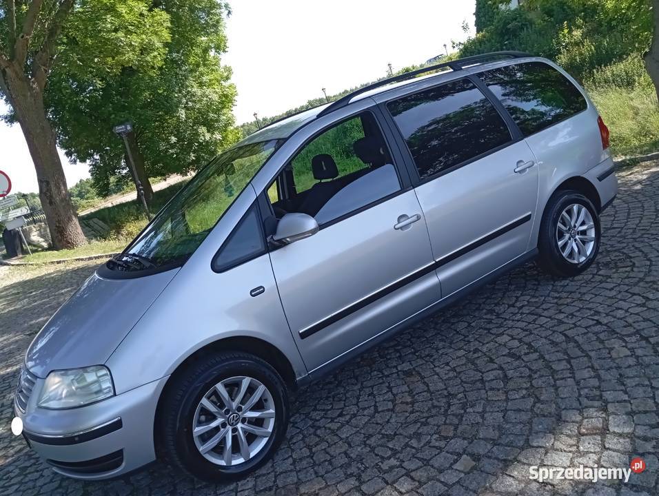 VW SHARAN LIFT ŁADNY 20 TDI 7 OSÓB ZAREJESTR lakier metallic mazowieckie Gostynin sprzedam
