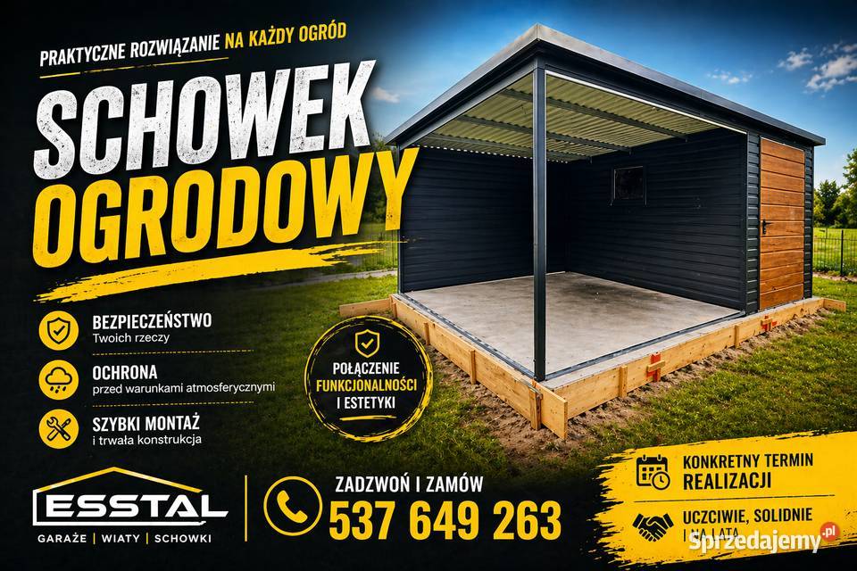 Garaż BlaszanyBlaszaneWiataOgrodowaMagazyn podkarpackie Kolbuszowa sprzedam