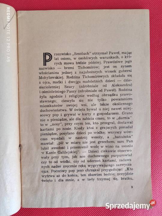 Paweł Smoluch Opowieść byłego katorżnika P Katowice sprzedam