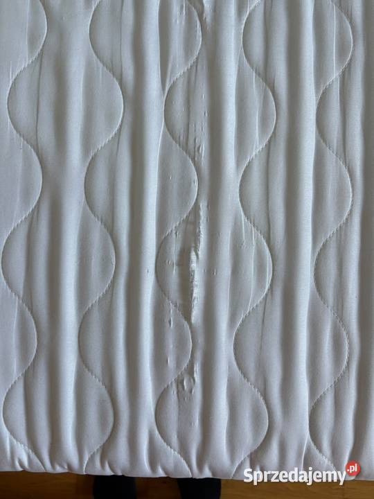 Łóżko drewniane 160x200 plus stelaż i materac Krapkowice