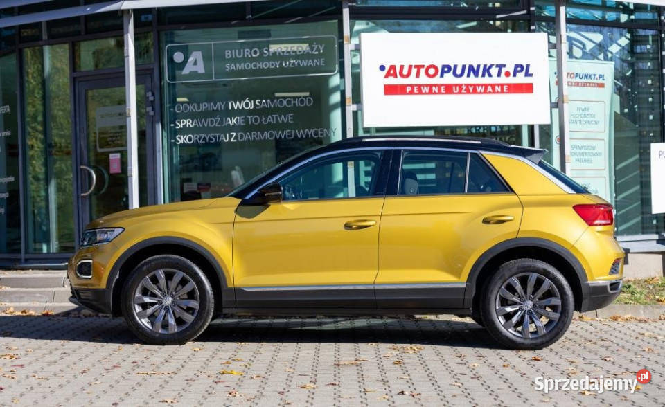 Volkswagen TRoc 2020r Salon Polska IWŁ Czujniki Chorzów