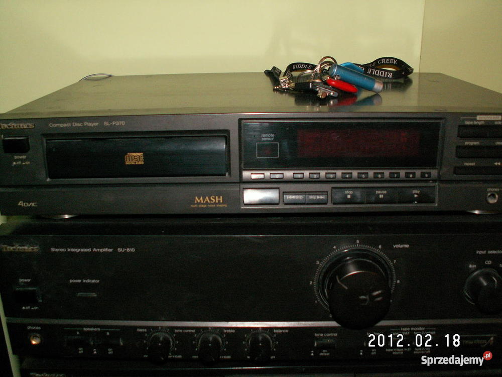 cd tecnics SLP370 Odtwarzacze CD i MD Serock sprzedam