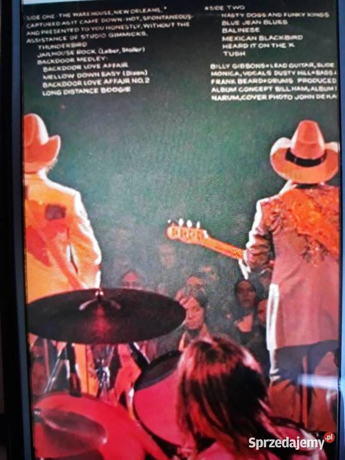 Archiwum blues rocka ZZ TOP Fandango 1975 rock Rzeszów