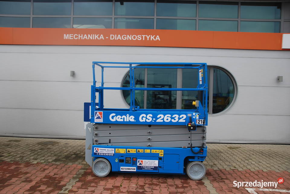 Podnośnik nożycowy GENIE GS 2632 210 Jasło