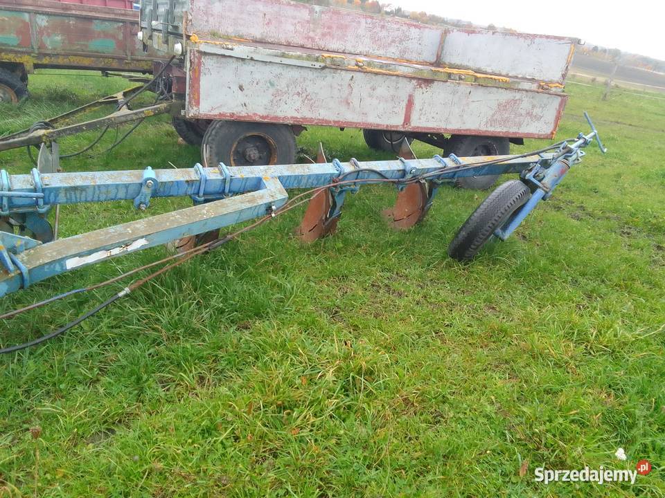 Pług Fortschritt B200 5 skibowy Kętrzyn
