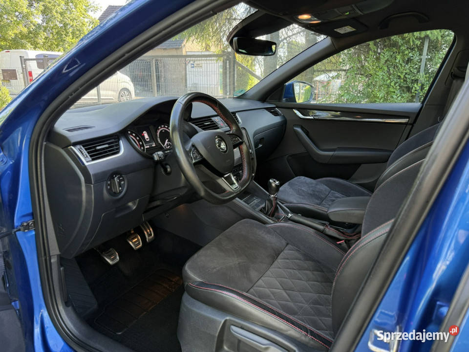 koda Octavia 20TDI 184 RS LED PDC 18 Serwis ASO klimatyzacja