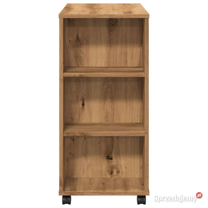 Szafka na kółkach dąb artisan 60x35x75 WM856657 Pozostałe Warszawa