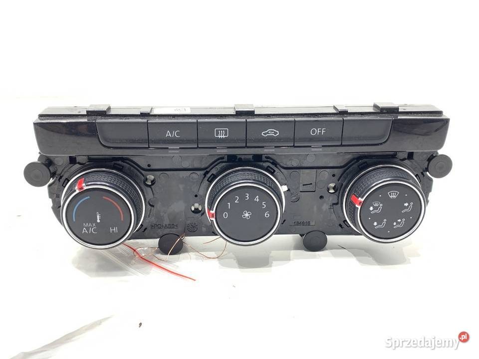 PANEL STEROWANIA NAWIEWU VW PASSAT B8 5G0907426T Panele sterowania, przełączniki