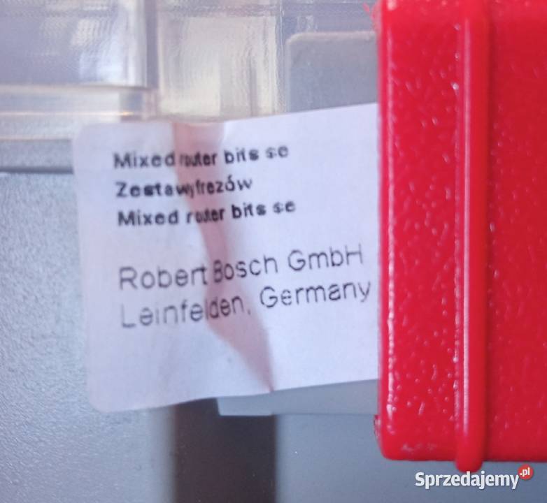 Zestawy frezów BOSCH łódzkie Brzeziny