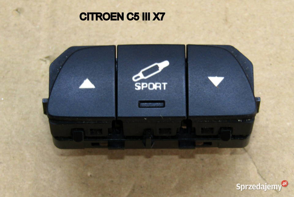 PREŁĄCZNIKA ZAWIESZENIA CITROEN C5 III X7 Panele sterowania, przełączniki Mysłaków