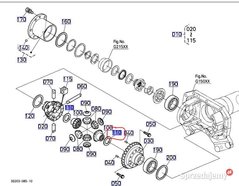 Pierścień dystansowy 100mm m7060 m5 Kobylnica sprzedam