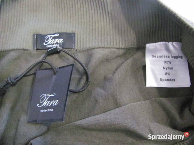 leginsy tara seamless legging 76 army SM