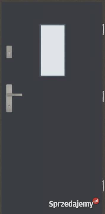 Drzwi wejściowe GADOT ANTRACYT 90L RÓŻNE WZORY sprzedam