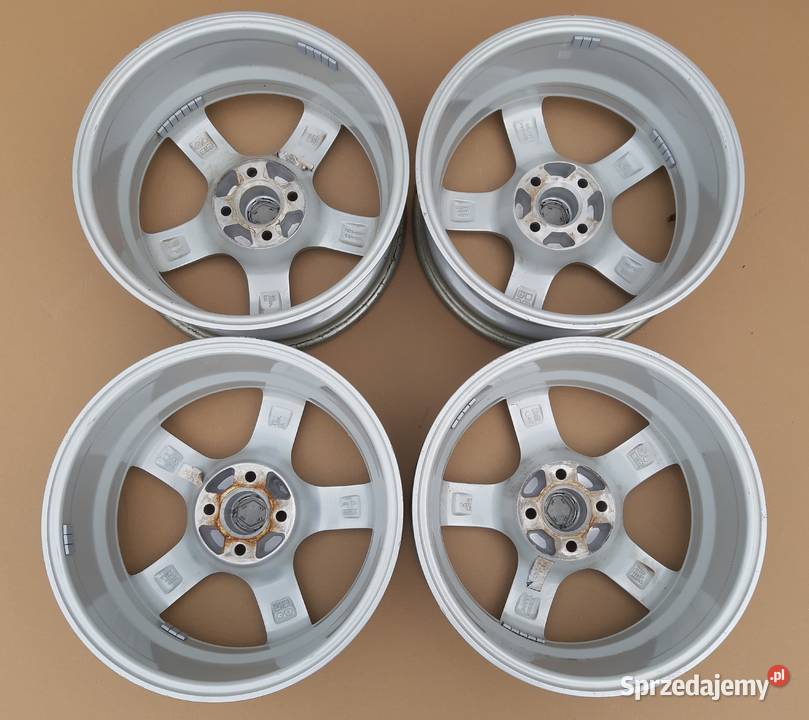 RENAULT FELGI ALUMINIOWE KOMPLET 16 4X100 ET40 Samochodowe Bieleń
