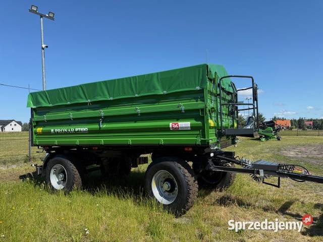Przyczepa rolnicza Pronar PT610 brutto dostępna Rolnictwo mazowieckie Radom