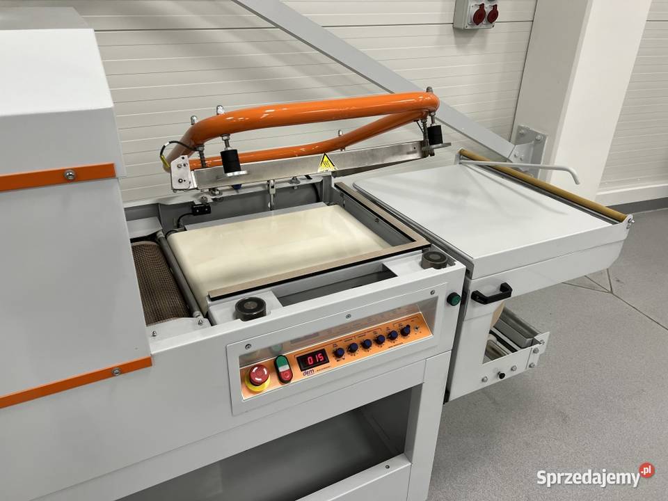 Zgrzewarka kątowa z tunelem obkurczającym DEM mazowieckie Radom