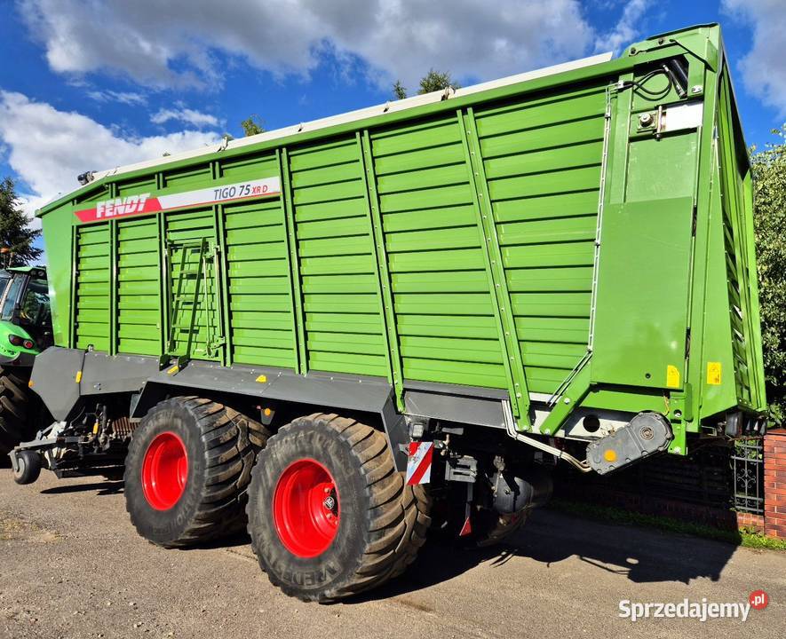 Przyczepa Samozbierająca Fendt Tigo 75 XR D sprzedam