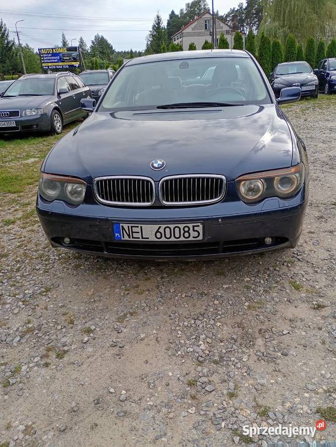 Bmw 745 zamiana skórzana tapicerka Łuków