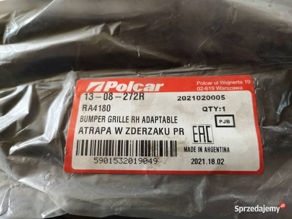 Audi 80 B4 Kratka Atrapa zderzaka PL przód Atrapy sprzedam