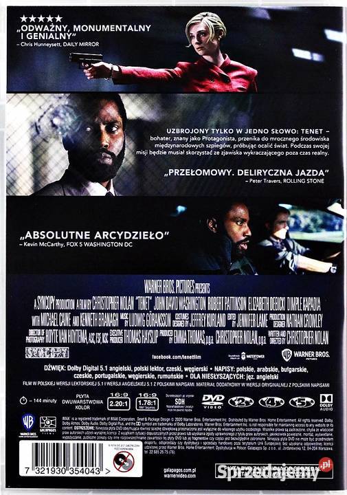 TENET ROBERT PATTINSON