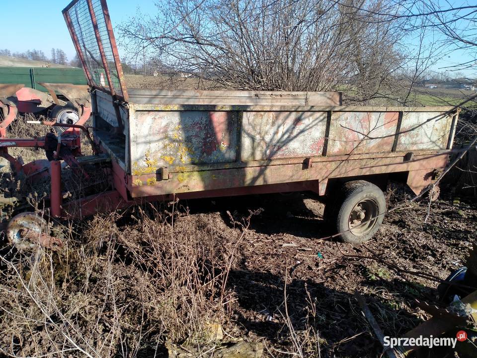 Przyczepa rozrzutnik pług kosiarka lej Maszyny rolnicze łódzkie Łowicz