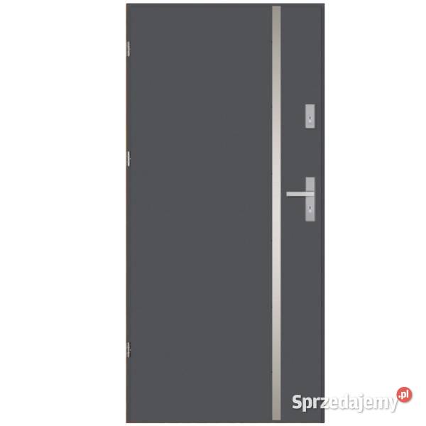 DRZWI NOWE THERMO VENTO INOX WZMACNIANE Drzwi zewnętrzne Częstochowa