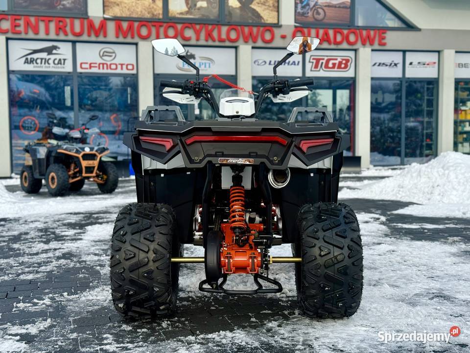 QUAD ASIX GRIZZLY 125CC 8 11 BIAŁOPOMARAŃCZOWY Głogoczów