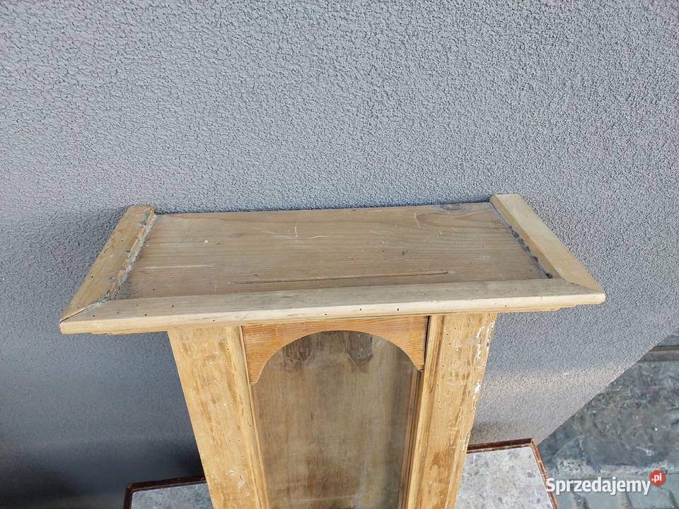 S072 Skrzynia obudowa starego zegara szafka pomorskie