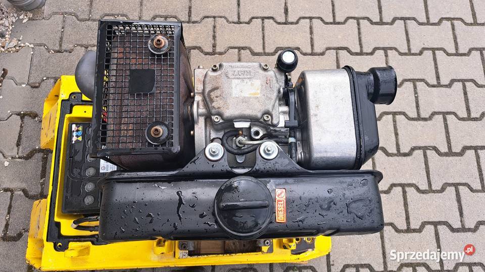 Silnik Hatz 1D81S ideał cała instalacją z