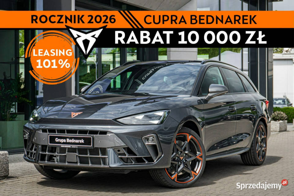 Cupra Leon Sportstourer VZ 20 TSI 333 DSG 4Drive wspomaganie kierownicy sprzedam