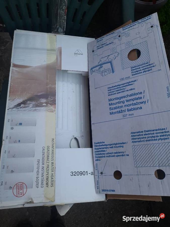 400v Elektryczny przepływowy podgrzewacz wody Gorzów Wielkopolski