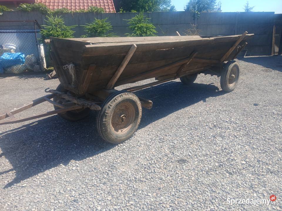 Wóz duży ciagnikowy możliwość transportu lubelskie Wojciechów-Kolonia Piąta