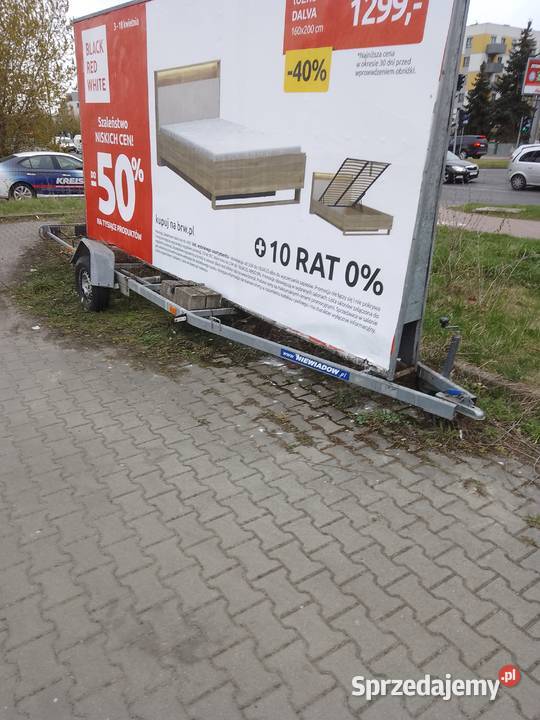 Przyczepa reklamowa Niewiadów Niewiadów sprzedam