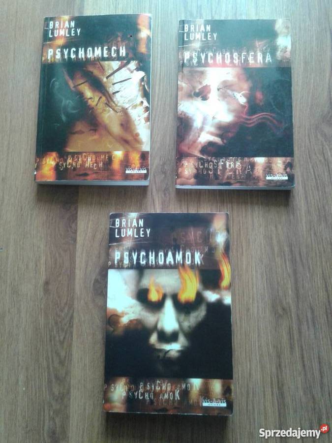 Trylogia Psychomech Brian Lumley fantasy Poznań