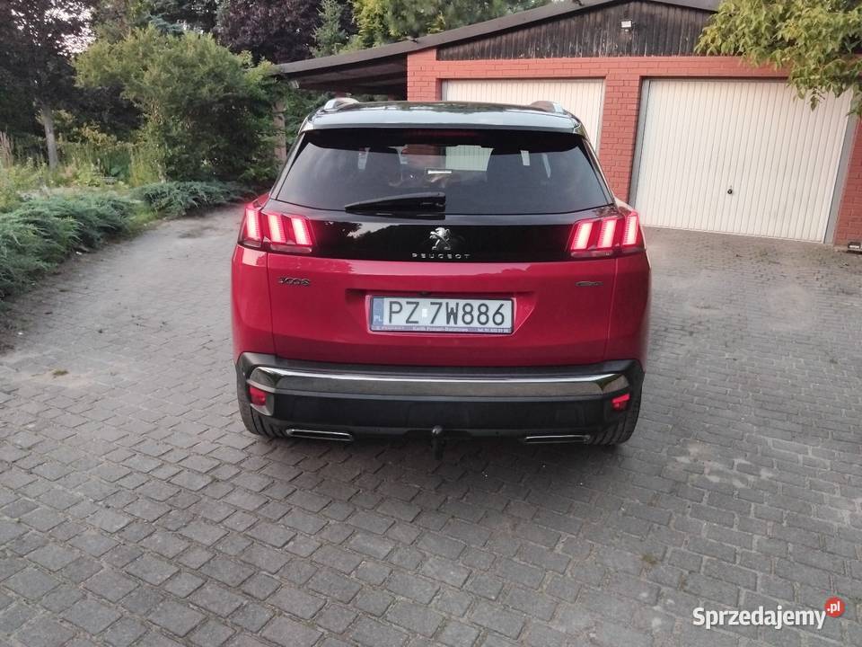 Peugeot 3008 GT crossower 15hdi 2019 absolutny diesel 3008 wielkopolskie Poznań