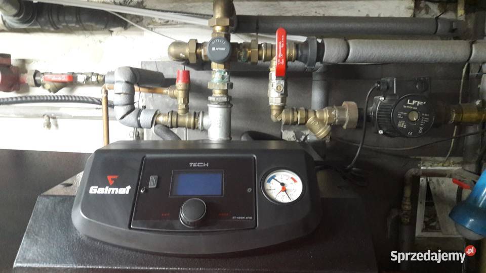Kocioł z podajnikiem 12 kW na ekogroszek Galmet Kożuchów