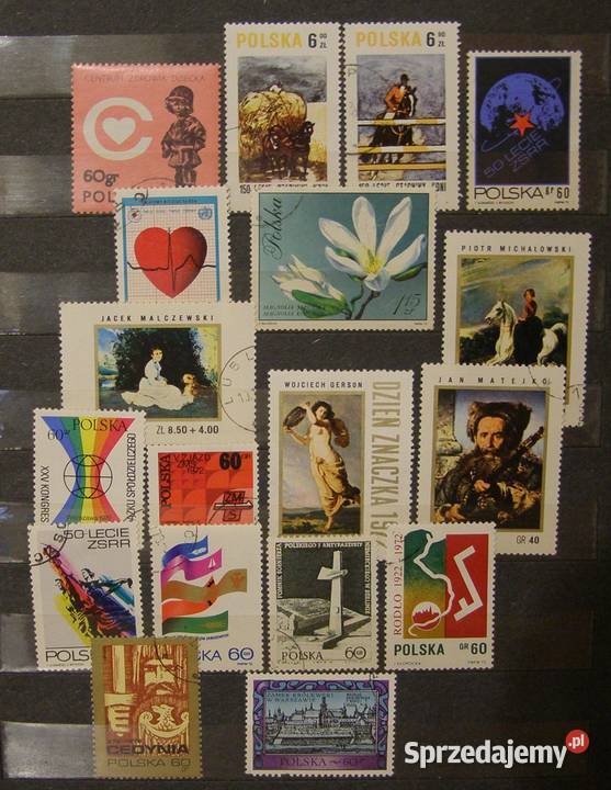 Znaczki pocztowe Polska zestaw 202luzaki Łódź