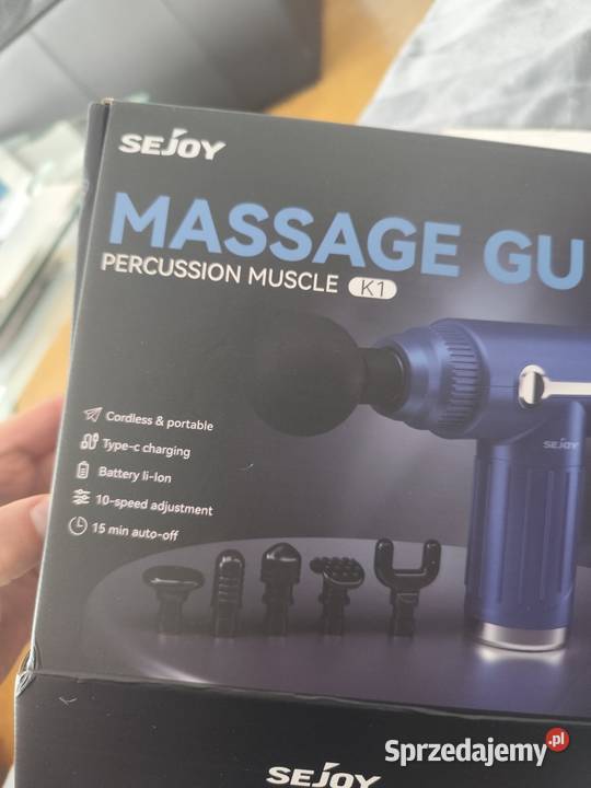 Massage Gun Pistolet Do Masażu Mięśni