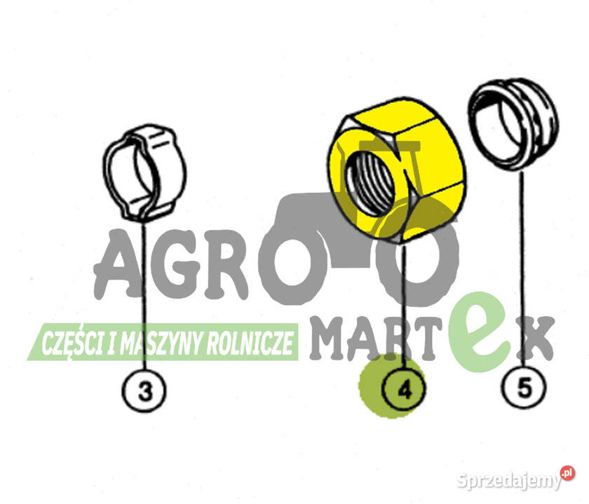 0002383351 00 0238 335 1 2383351 NAKRĘTKA CLAAS