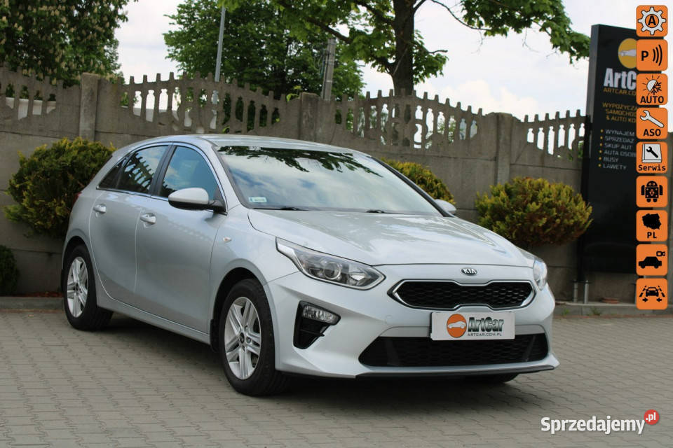Kia Ceed Kia Ceed III 14 TGDI Benz 140 AUTOMAT światła do jazdy dziennej Zambrów