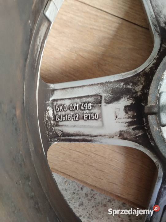 Felgi aluminiowe VW 16 5112 ET50 szer 6J Toruń