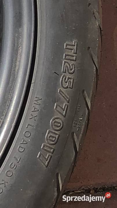 Koło dojazdowe Toyota osobowe