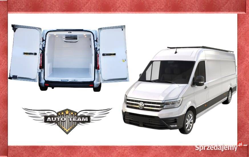 Zabudowa izotermiczna Volkswagen Crafter dostawcze Łódź