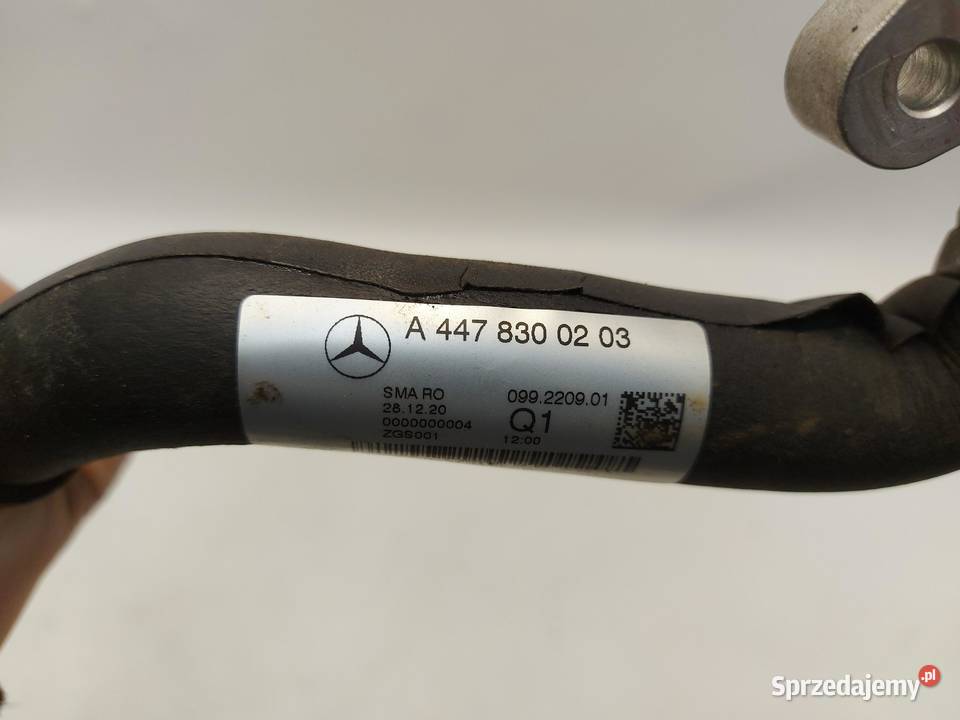 Mercedes EQV w447 Vklasa 2021 przewód rurka dolnośląskie sprzedam