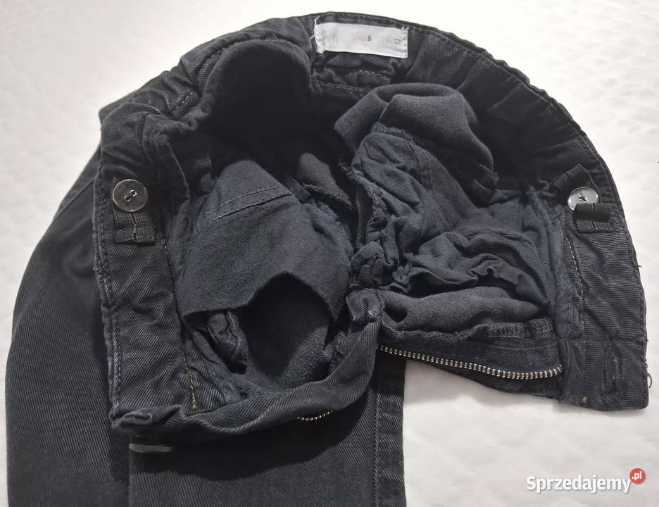 Spodnie chłopięce eleganckie czarne Zara Kids chłopiec Czeladź sprzedam
