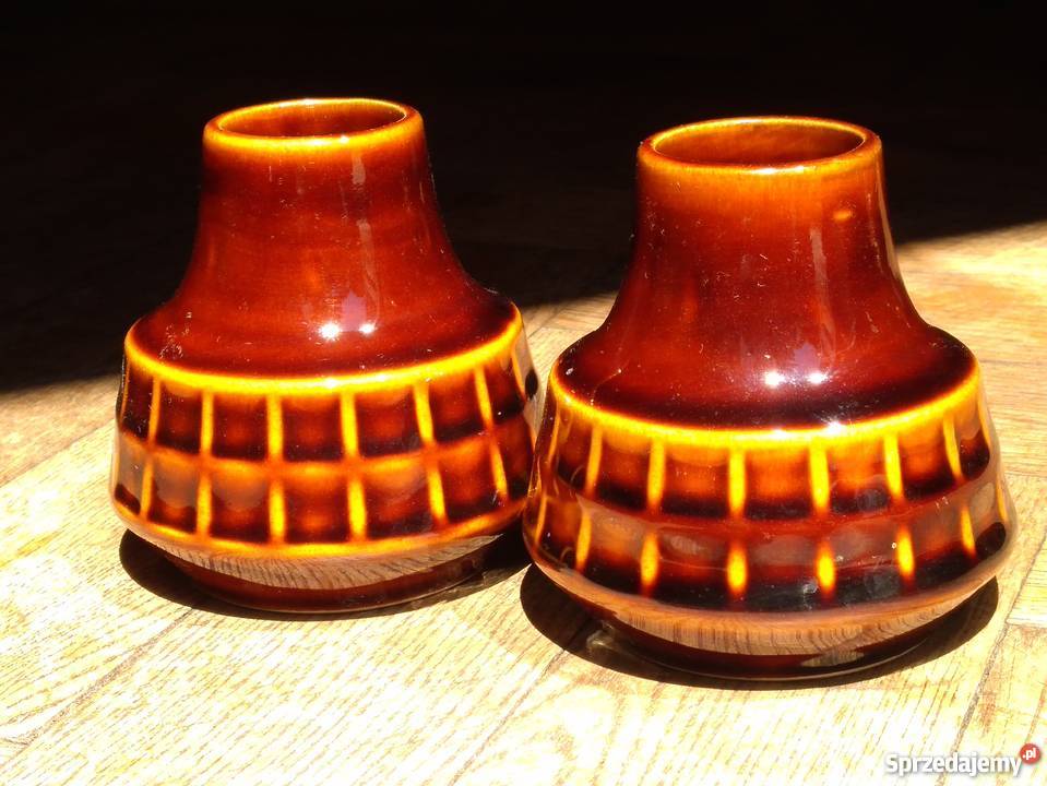 flakonik WAZON PRUSZKÓW ceramiczny porcelit lata